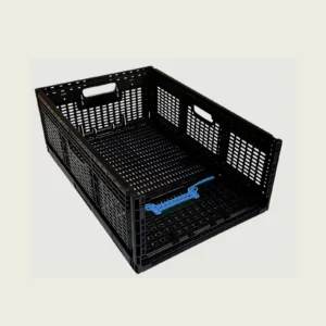 Caisse pliable 46 litres vue de profil