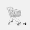 20-liter metal supermarket trolley for children