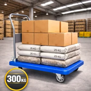 Chariot de transport pliable 300 kg utilisé pour charges lourdes