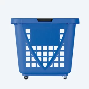 80-liter rolling basket front view