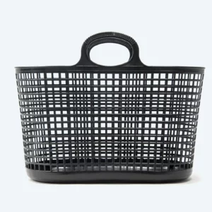 30-liter flexible hand shopping basket front view