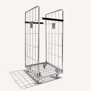 Roll conteneur métallique standard 2 côtés ouvert