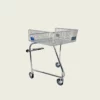 Carrito de compra para personas con movilidad reducida compatible con silla de ruedas