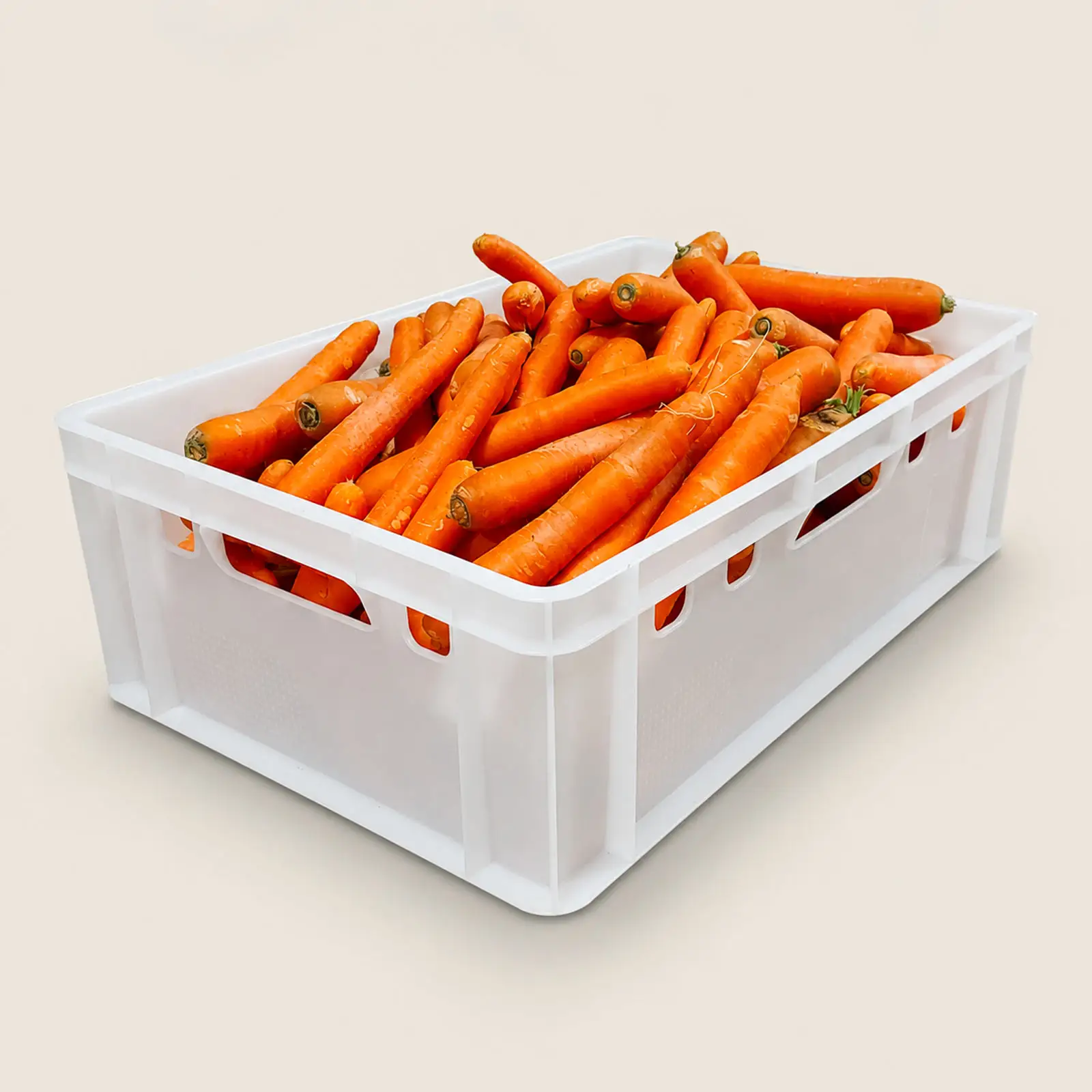 Vue de profil du bac alimentaire professionnel 40 L