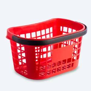 Panier à main 26 litres rouge